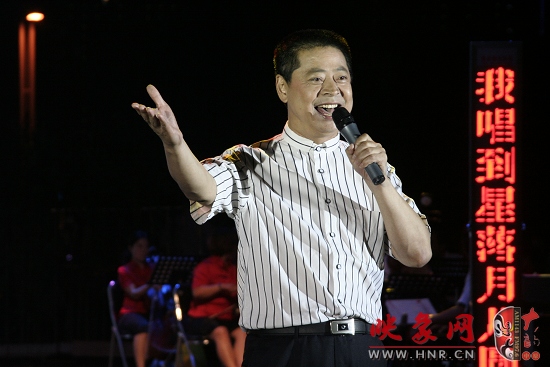 國家一級演員、河南省曲劇團(tuán)團(tuán)長孟祥禮演唱《你家在哪里》