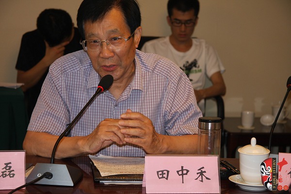 原文聯(lián)主席、作家協(xié)會主席田中禾