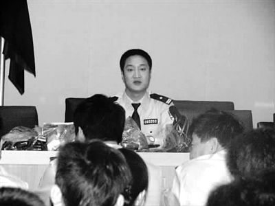 原夏縣公安局長孫宏軍資料圖。他涉嫌違紀(jì)違法目前被調(diào)查。
