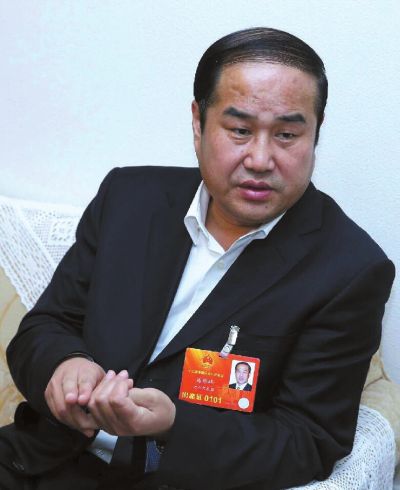 保定市長馬譽(yù)峰。資料圖片