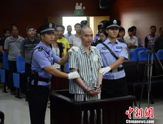 圖為宣判現(xiàn)場。翟李強(qiáng)　攝