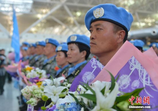 資料圖：維和部隊官兵。