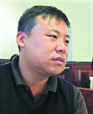 來(lái)自廣東的留學(xué)生馬博打算回國(guó)就業(yè)。（陳安 攝）