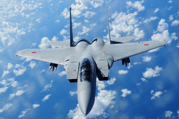圖為F-15DJ雙座型。