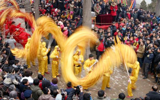 鶴壁：?？h春節(jié)廟會(huì) “廟”趣生