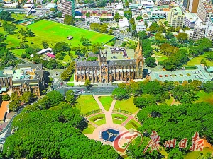 　　悉尼海德公園。
