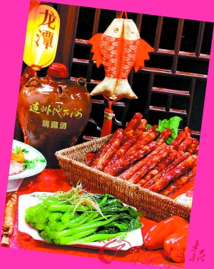 連州菜心、臘味飄香。