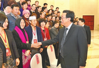 1月20日上午，省委書記、省人大常委會主任郭庚茂,省委副書記、省長謝伏瞻等親切接見了省民族團結(jié)
