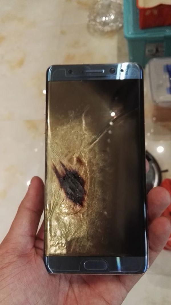 國(guó)行版三星Note 7也炸了？京東確認(rèn)這個(gè)訂單是真的