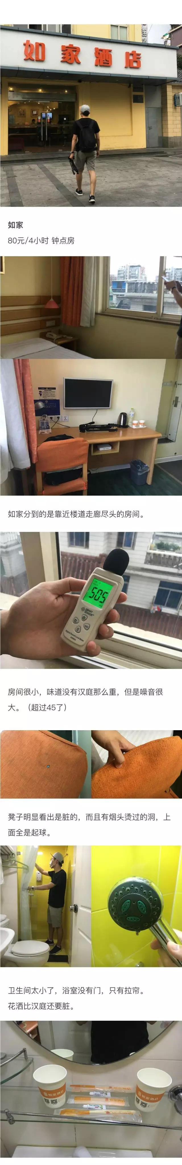 快捷酒店究竟有多臟？網(wǎng)友在7家酒店開房實(shí)測(cè)