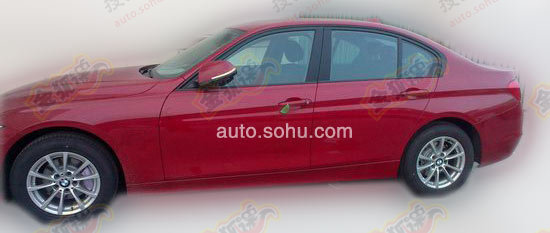 入門(mén)級(jí)寶馬3系測(cè)試車諜照