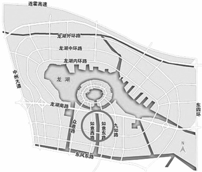 鄭州龍湖區(qū)域6塊商業(yè)用地拍賣遇冷，全部以起始價(jià)成交最貴的一塊不過888.09萬/畝，僅為8月龍湖“地