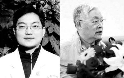 王宇澄(左)曾是王正敏的學(xué)生與親密助手，他認(rèn)為自己在導(dǎo)師評(píng)選院士過(guò)程中立下汗馬功勞，卻未獲回報(bào)。師徒最終反目。