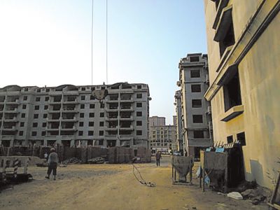 　適園雅居小區(qū)，已建起13棟住宅樓。