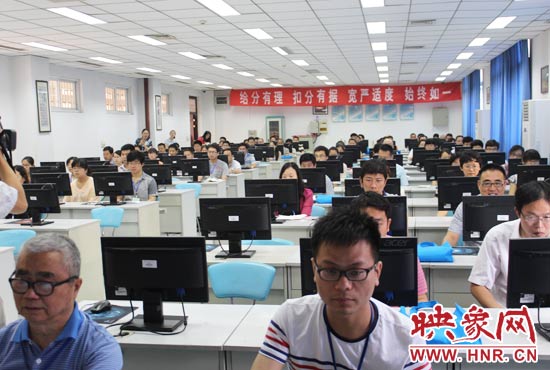 與書面評卷相比,網(wǎng)上評卷由系統(tǒng)自動進行分發(fā),減少了試卷過程的周轉(zhuǎn),提高了評卷的工作效率。