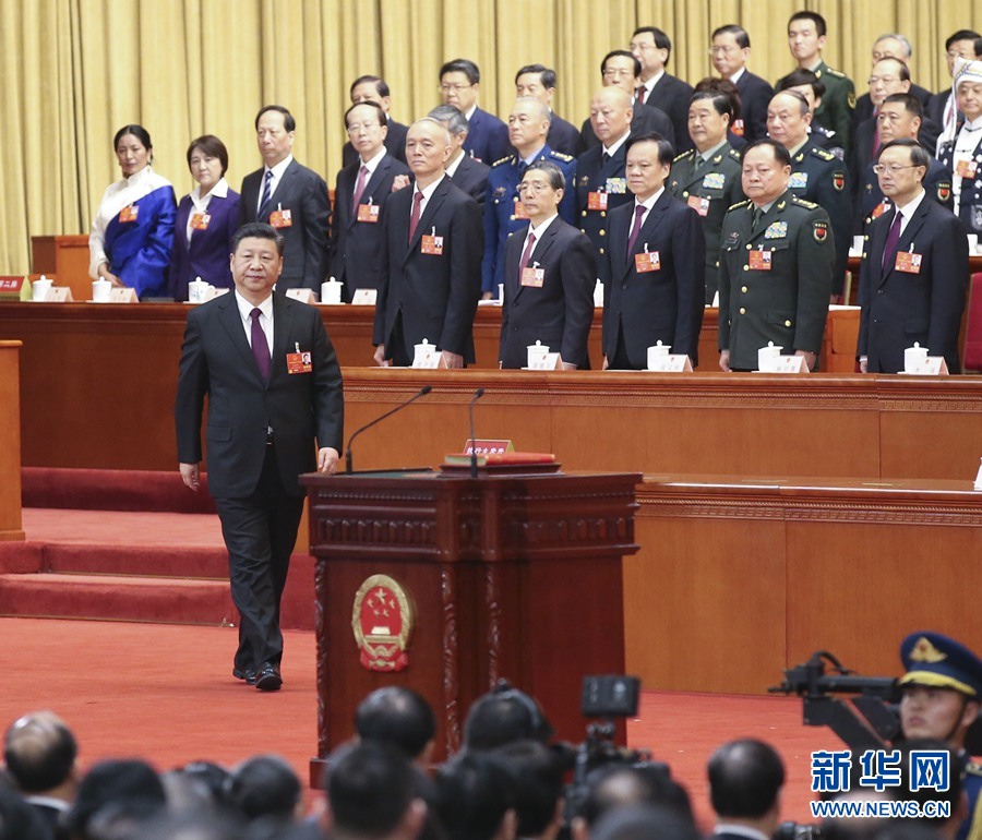 習(xí)近平當(dāng)選國家主席、中央軍委主席
