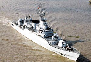 中國海軍053H3江衛(wèi)II型護衛(wèi)艦。