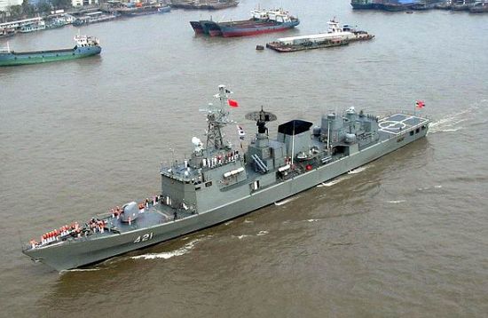 資料圖：中國為泰國建造的納萊頌恩級護(hù)衛(wèi)艦。