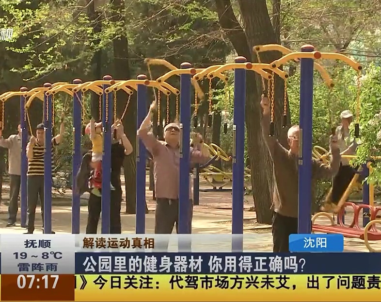 公園里的健身器材 你用得正確嗎？