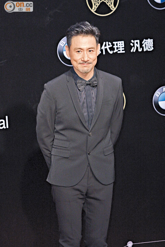 張學(xué)友排除萬難出席金曲獎(jiǎng)。